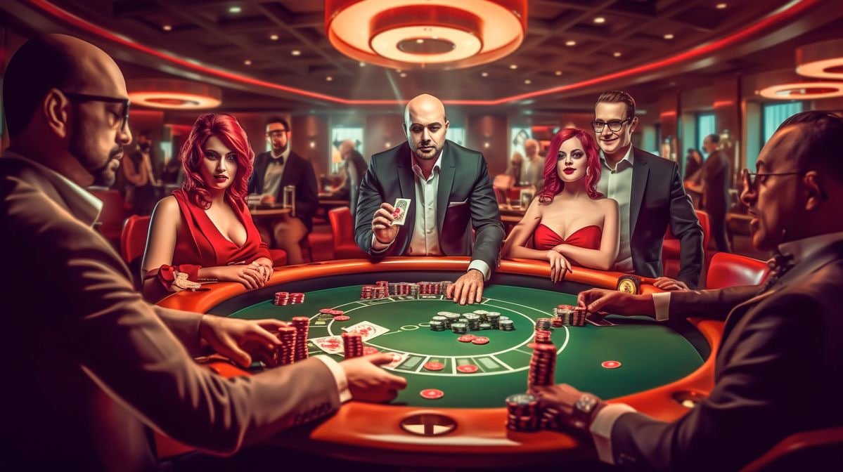 Penggemar sepak bola memasang taruhan sportsbook online